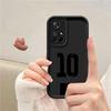 Soft Shell Phone Case for Xiaomi Redmi Note 13 14 Pro Plus 10 11 12 Pro 12s 11s FootBall Number