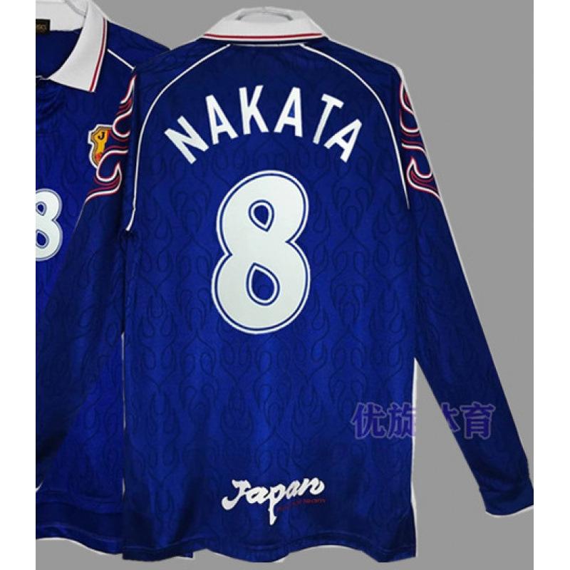 Vintage Jerseys, Soccer Uniforms, AC Ronaldo, Ronaldinho, Zidane, Long-sleeved Sportswear, National Team Uniforms