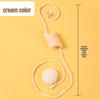 Elastic Feather Cat Teaser with Bell & Mouse for Door Hanging