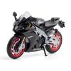 1/12 Aprilia RSV4 Alloy Racing Motorcycle Model Diecast Metal Street Cross-country Motorcycle Model Simulation Children Toy Gift