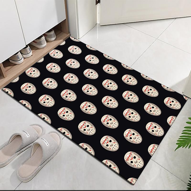 Halloween horror Printed Carpet, for Office Chair Living Room Bedroom Kitchen Room Decor Gifts.