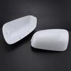 2PCS White Rear Mirror Cover Cap For Honda Fit / Jazz 2009 2010 2011 2012 2013 `