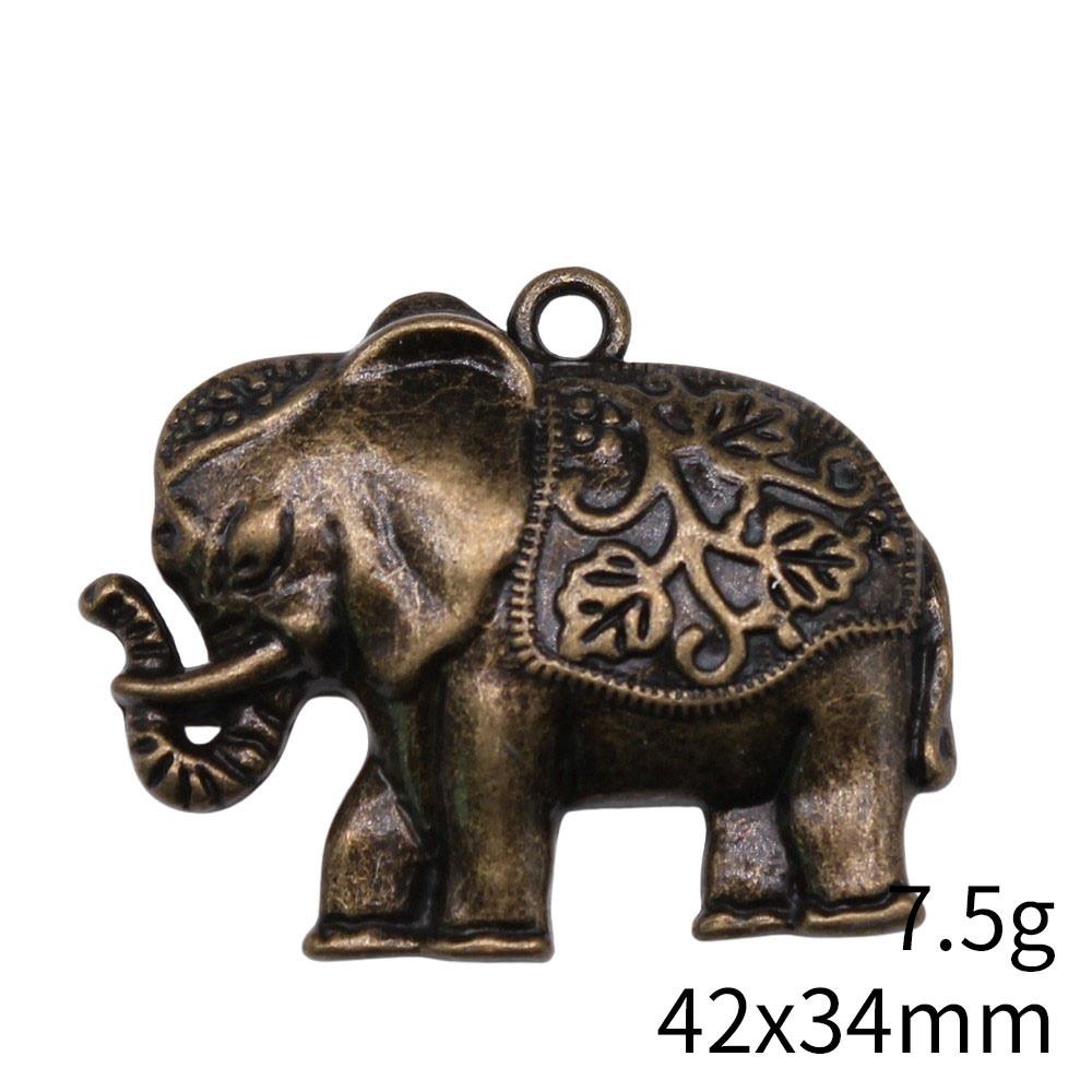 Wedding Anniversary Charms For Jewellery Making Elephant God Charms Pendant Biz Cell Phone Pendant
