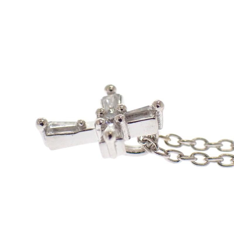 STAR JEWELRY Necklace K18 White Gold/diamond Women