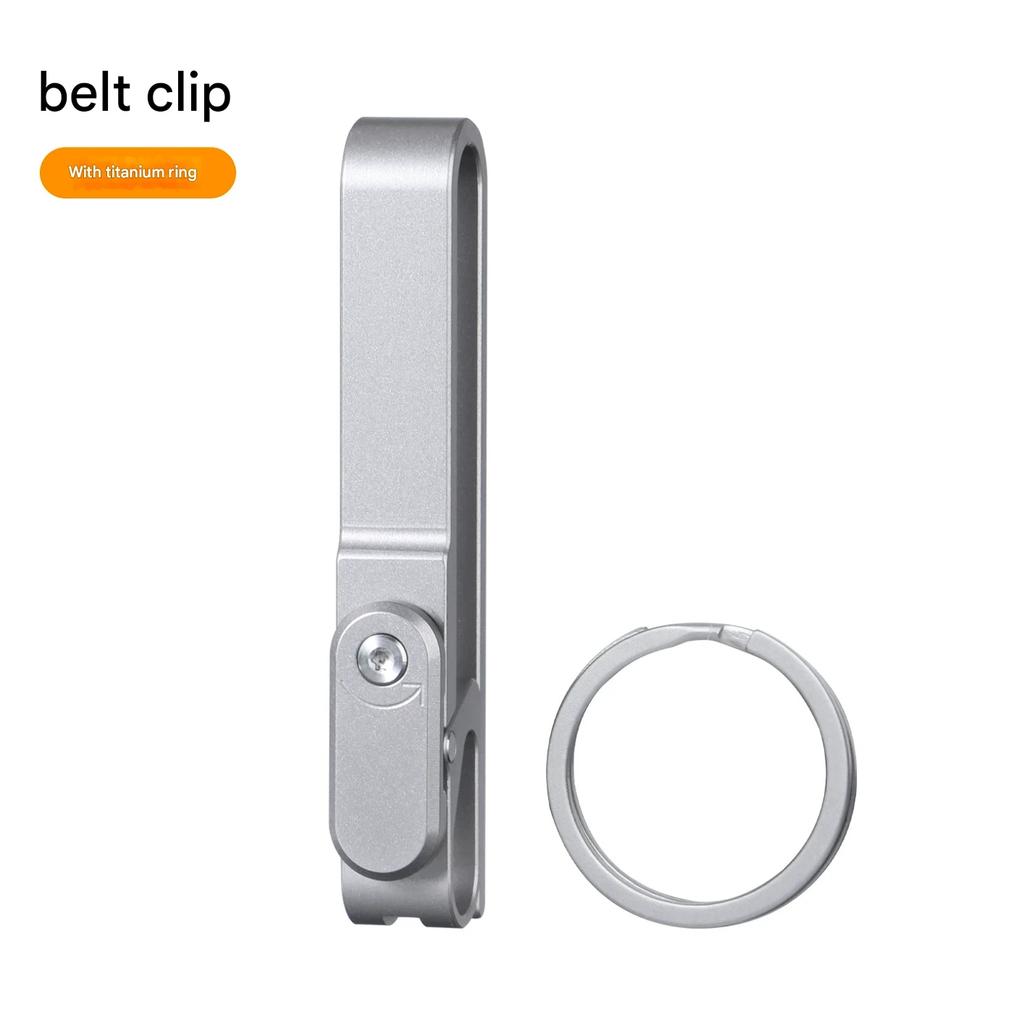 Titanium Alloy Keychain Multifunctional Unboxing Device Quick Release Bottle Opener With Lock To Prevent Accidental Opening