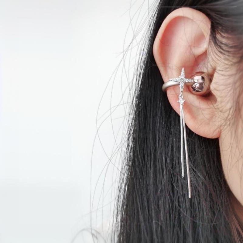 1Pc Diy Headphone Diameter Buckle Zircon Decorative Clip Removable Easy To Install Earbud Accessories