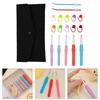 Crochet Hook Set Stitching Markers Knitting Needle Knitting Markers Large Eye Sewing Needle Knitting Accessories