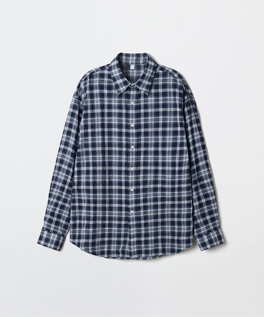 Seupao Oversized Check Shirt_Spycg37C01 (B Type)