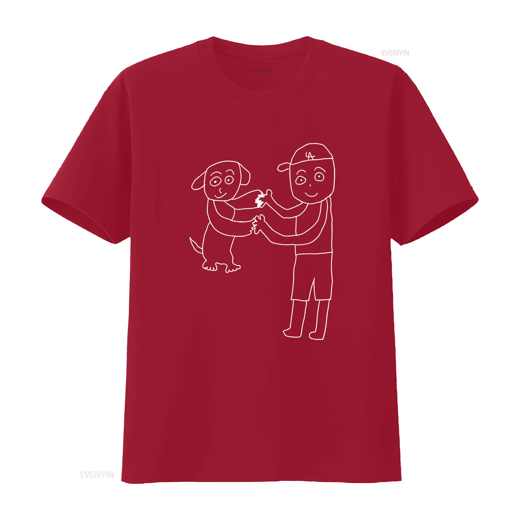 

Dekopin and Otani san Joining Hands T Shirt Cute Cartoon Design for All Ages vintage Washed Slightly fashion graphic S