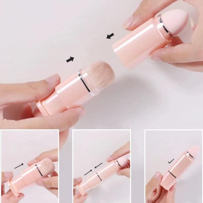Compact 8 in 1 Eye Makeup Brush Set for Traveler and Beauty Enthusiasts Essential Portable Travel Beauty Tools