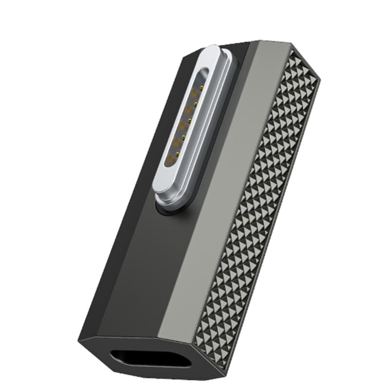 Secure Magnetic Lock Converter From Type C PD140W Fast Charging Preventing Device Drops Enhances Safety