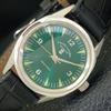 FAVRE LEUBA SEA KING HAND-WINDING SWISS MENS VINTAGE GREEN DIAL WATCH A703815-1 R213f-a703815