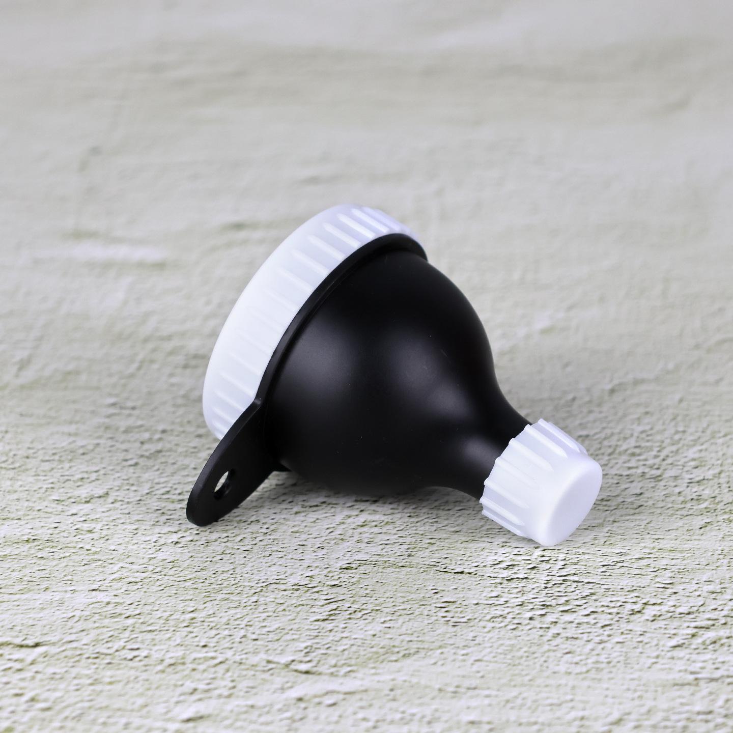 

Мини-бутылка для протеинового порошка 50 мл с карабином - Портативный контейнер для хранения для спорта на открытом воздухе и фитнеса чёрный