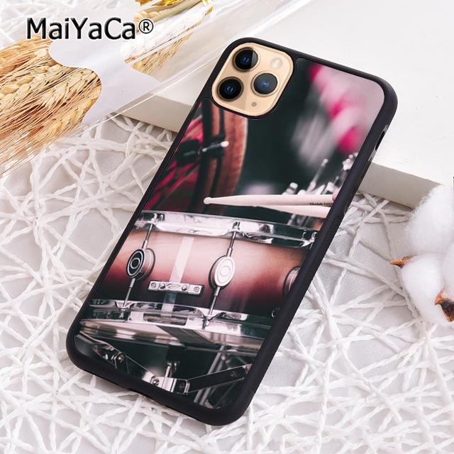 Musical Instrument Drum Phone Case For iPhone 17 Air 16 pro max 15 14 plus 12 13 plus Shell Cover coque