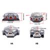 Car Audio Power Distribution Block 5 Way 3 Way Wire Distribution 1x 0 Gauge AWG in, 3x 4 Gauge AWG Out for Boat Vehicles Auto