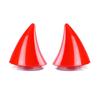 2PCS Multicolor Helmet Devil Horns Motorcycle Electric Bike Car Styling Decoration Helmet Stickers Long Short Parts