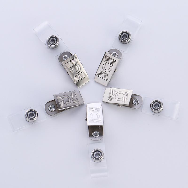 Waterproof PVC Badge Holder for ID Cards and Name Tags