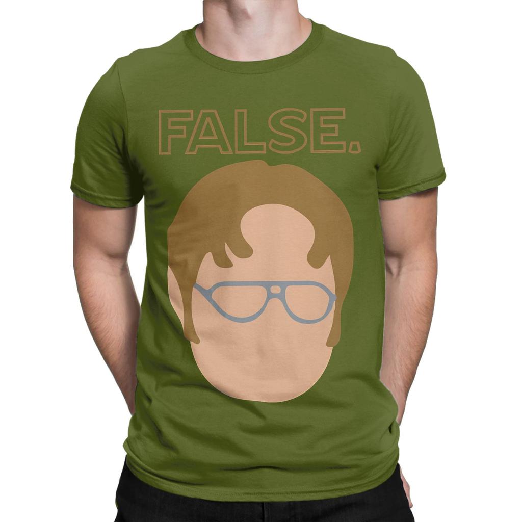The Office Dwight False Apparel Unisex T Shirt 100 Cotton Tee Graphic Printing Tshirt Clothing