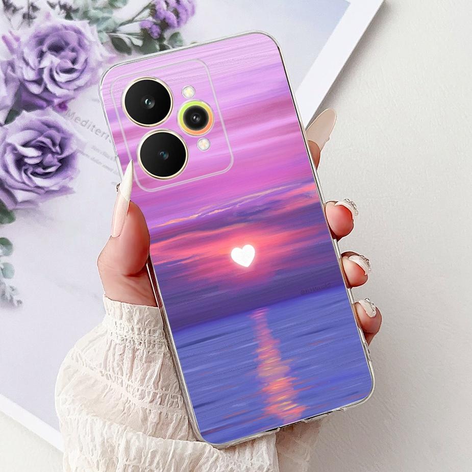 For Realme 15 Case Realme15 Pro RMX5101 Luxury Fashion Painted Cover Soft Slim Phone Case For Realme 15 Pro 5G Back Cover Bumper
