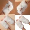 Faux Furs Arm Sleeves Soft Warm Winter Accessory Easyly Wash Soft Thermals Sleeve Covers For Outdoor Activity