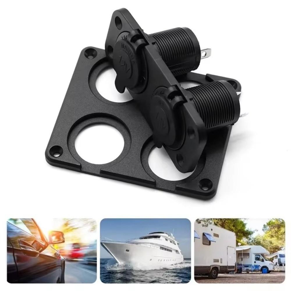Fixed Base Plate Car Charger Mounting Panel USB Charger Mounting Plate Vehicle Accessories