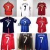 Manchester United Retro Futbolo Marškinėliai 2007-08 Čempionų Lyga 7 Ronaldo 1998-99 Beckham Namų/Išvykos Trumpomis Rankovėmis Futbolo Marškinėliai