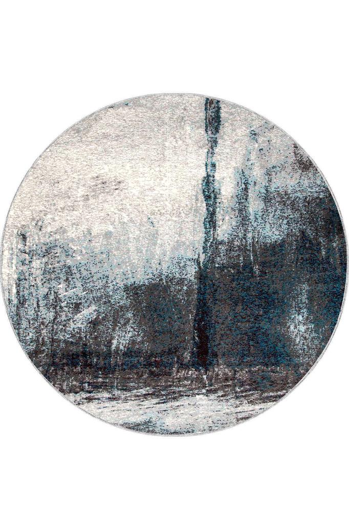 Rovigo Home Pratelný kulatý tištěný koberec RHM7118