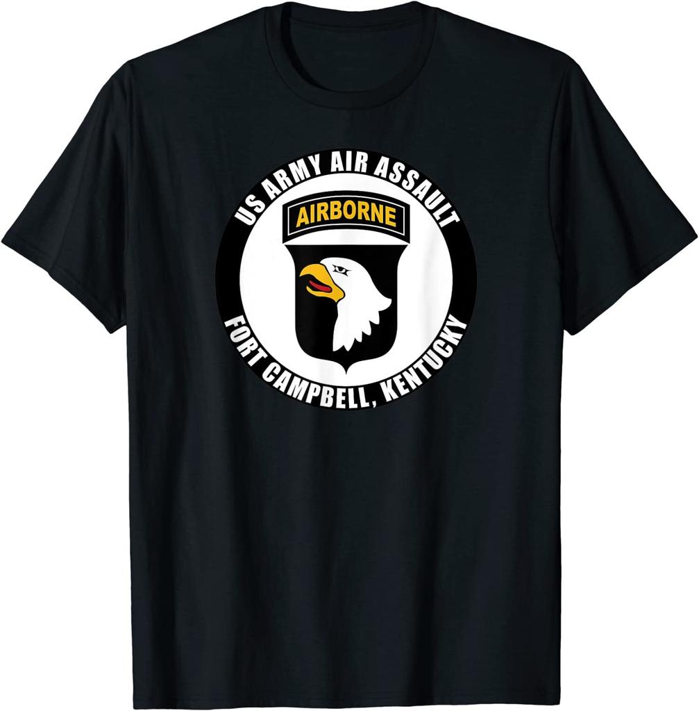 NEW LIMITED US Army Air Assault Fort Campbell Kentucky 101st T-Shirt