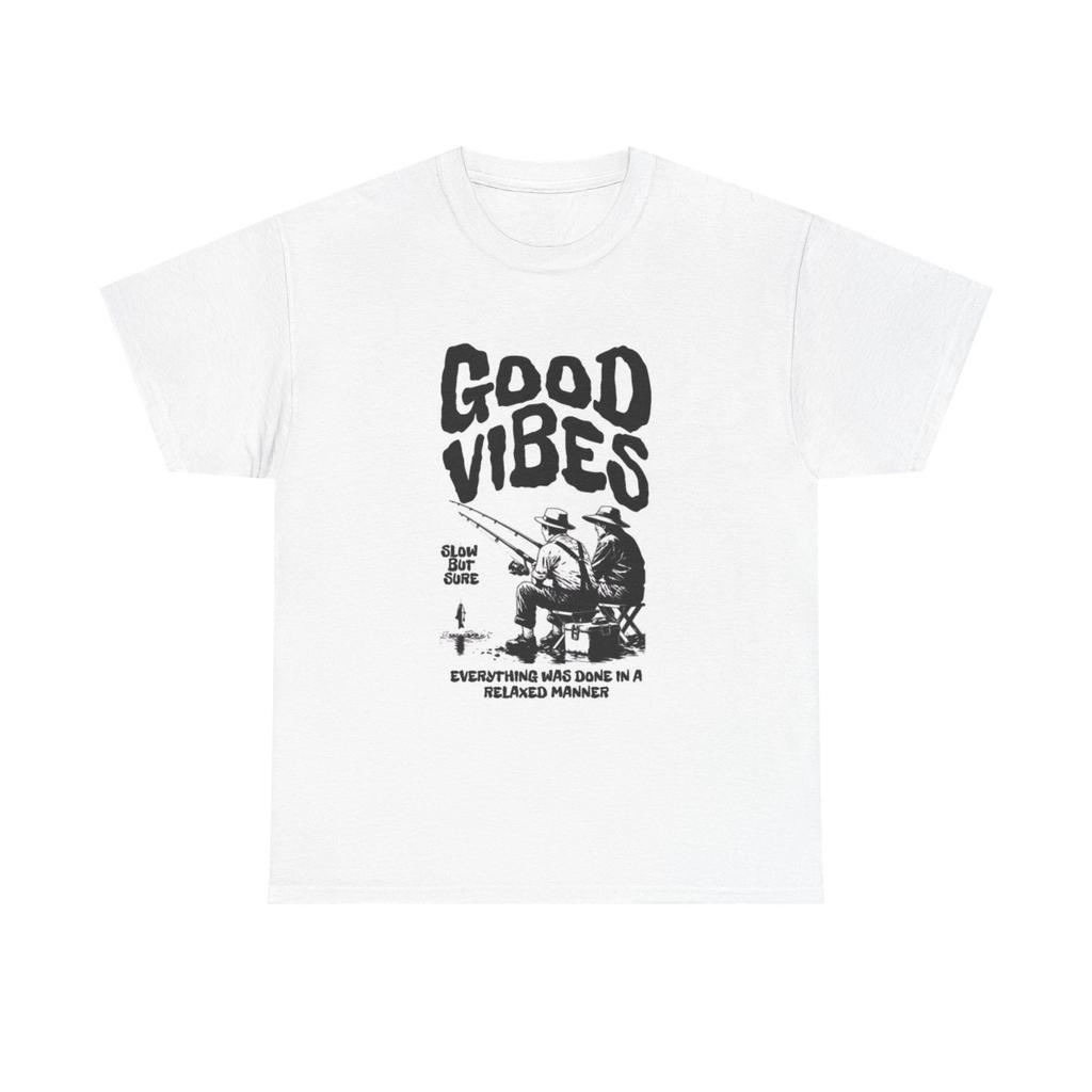 Herren- und Damen-T-Shirts Gute Laune Angeln
