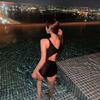 2026 New Women Boho One Piece Swimsuit Bikini Set High Waisted Halter Neck Monokini Push Up Sexy Summer