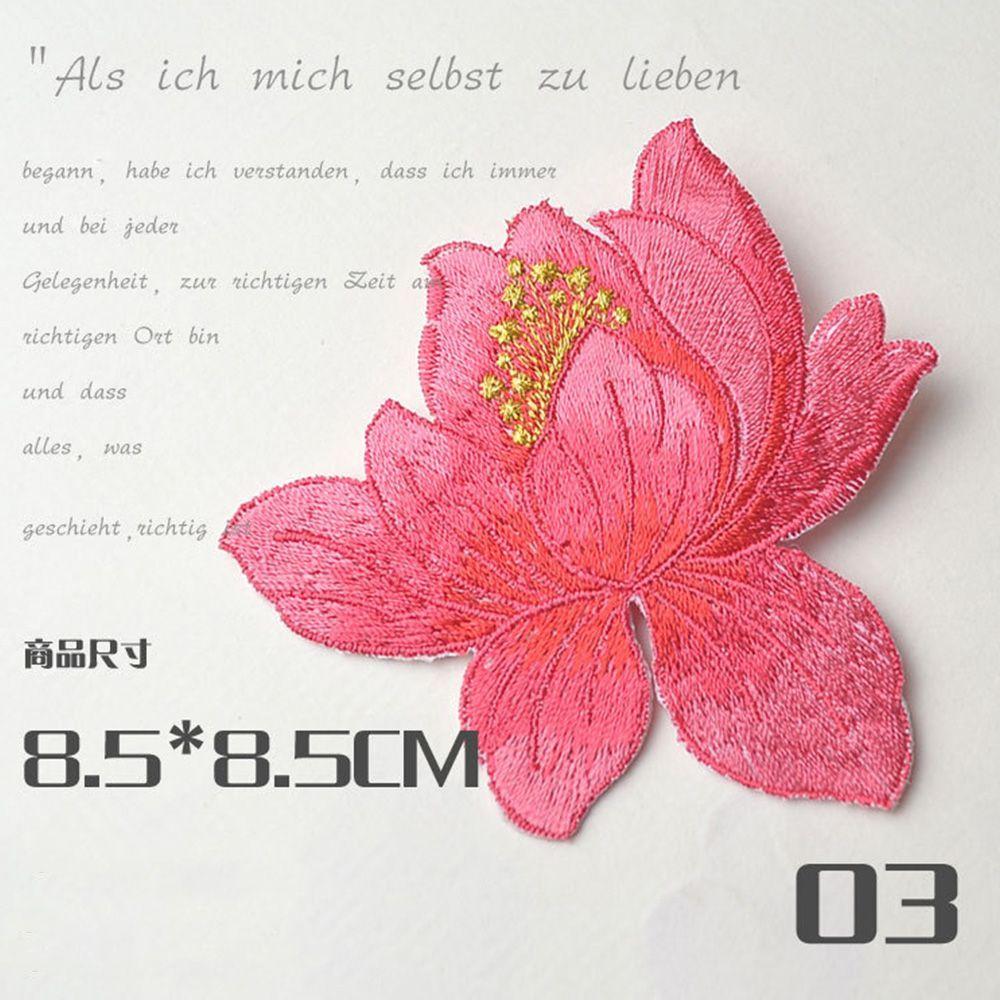 Sew Iron Patch on Vintage Badge Embroidery Applique Patch Sticker Flower DIY Clothes/Hat/Bags