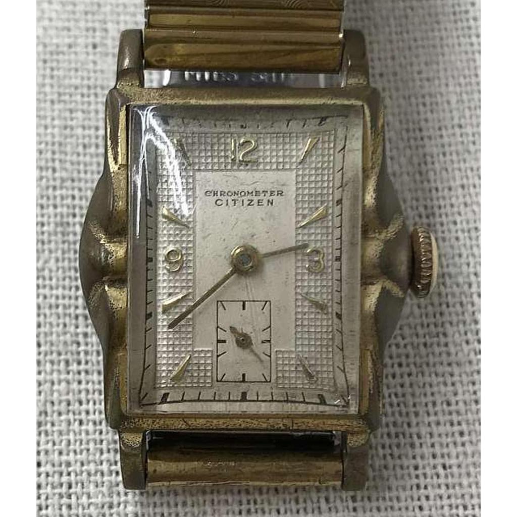 Used CHRONOMETER CITIZEN 1061 (with defects) manual wind wristwatch
