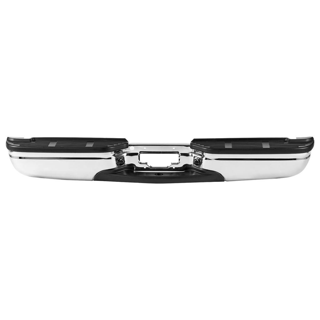 Rear Step Bumper Steel Bumper for 1999-2007-Ford F250/Ford F350 Super Duty