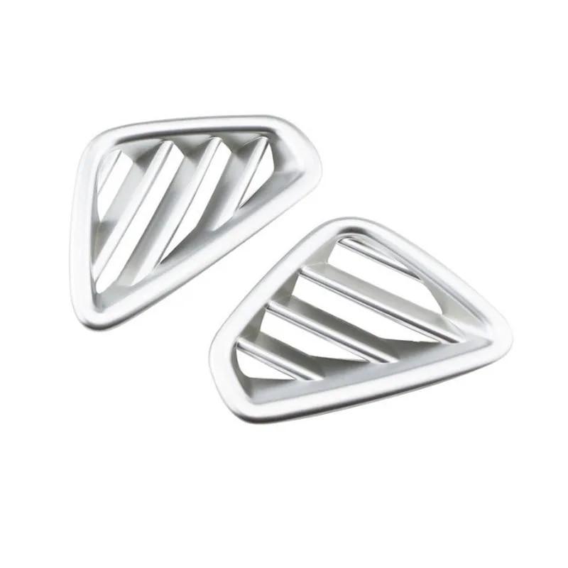 

2 шт./компл. автомобильный кондиционер, вентиляционное отверстие, декоративная крышка, отделка блестками для Hyundai Kona Kauai 2017-2022, аксессуары серебряный