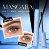 Long-lasting Waterproof Mascara That Does Not Smudge or Sweat, for Women with Curled and Thick Eyelashes.
