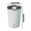 Automatic Mixing Cup Self Stirring Magnetic Mug USB Rechargeable Stainless Steel Stirring Coffee Cup Smart Self Stirring Mug