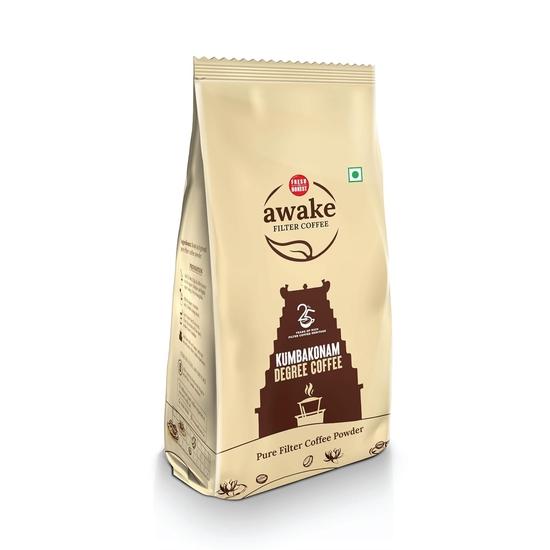 PROASPĂT & SINCER Cafea Awake Kumbakonam Degree | Cafea Măcinată Pură| Cafea Filtru Sud Indiană | Pachet 250g