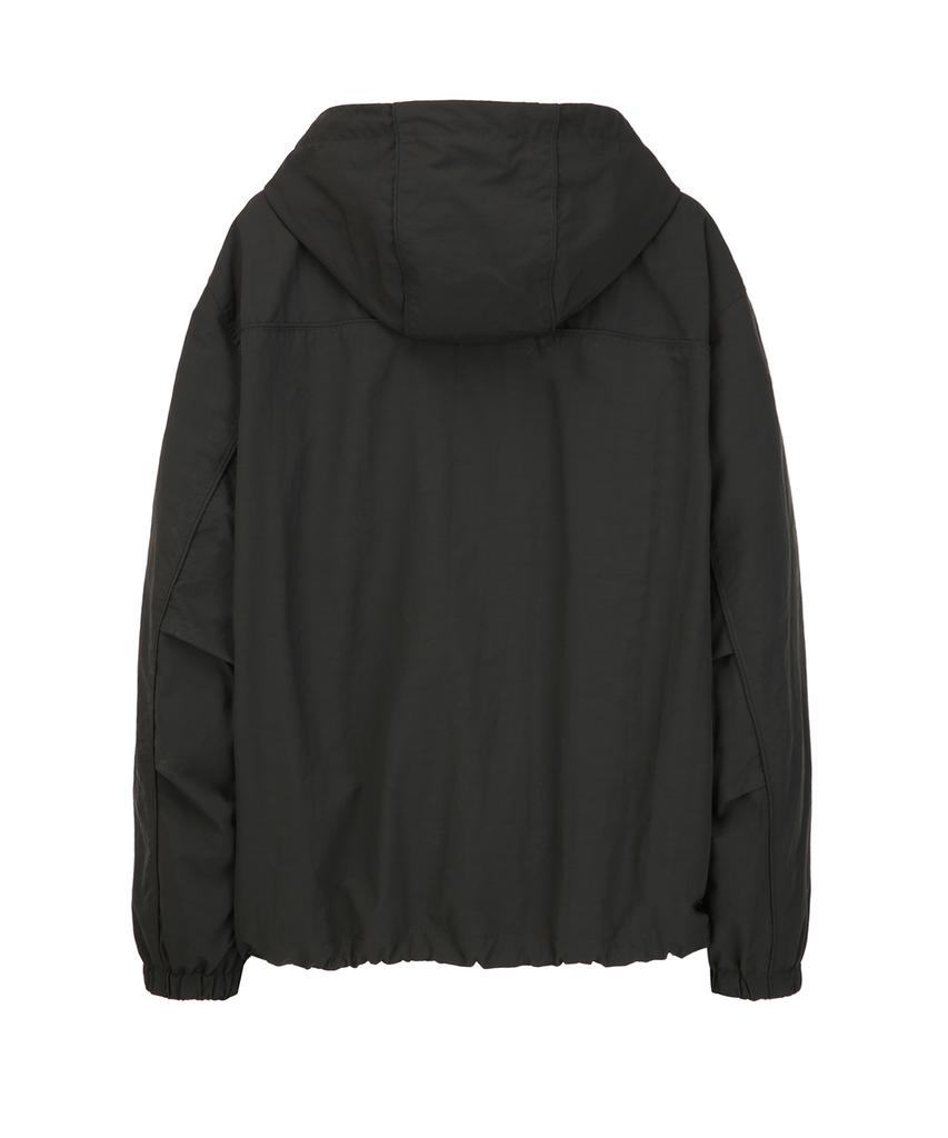 IL CORSO Toray Functional Hooded Jacket Charcoal Grey