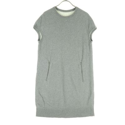 Scye BASICS Made In Japan No Sleeve Sweat Vest One Piece 38 Gray Women Used