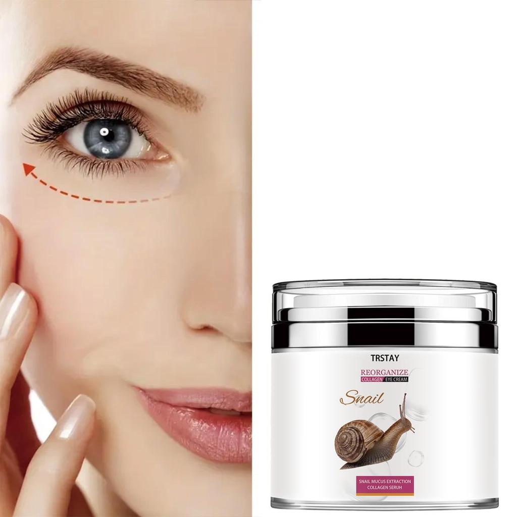 Eye cream, tightening crow's feet, moisturizing, fine lines, massage, massage eye cream around the eyes