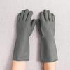 Taehwa Color Rubber Gloves Gray M (2 Pairs)