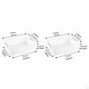 2 Pieces Desktop Storage Basket Toy Organizer Bin Home Bins Multiuse Pencil for