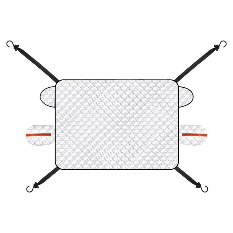 Magnetic Anti-Freeze Windshield Cover: Thickened Sunshade & Snow Protector
