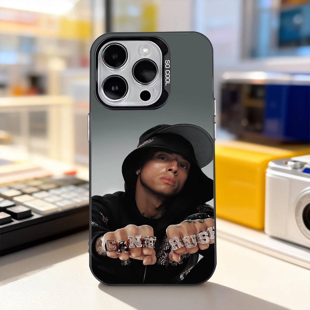 

Rapper Central Cee Cool For iPhone 17,16,15,14,13,12,11,Pro,Max,Plus,E,Air,Mini Anti Fall Black Matte Hard Bumper Phone Case iPhone12PROMAX