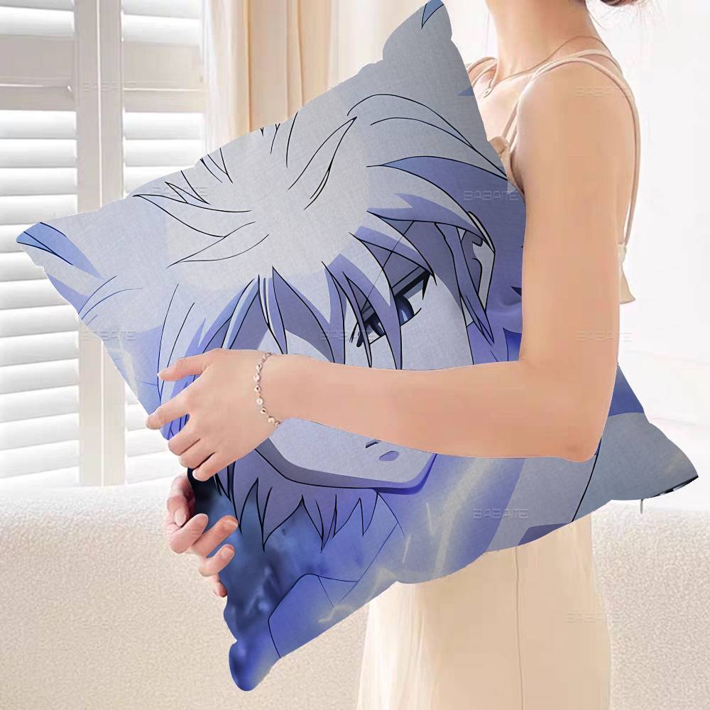 Anime Hunter X Hunter Personalized Pillow Cover Kids Bedroom Wild Party Decor Pillowcase kid Birthday shower Gift