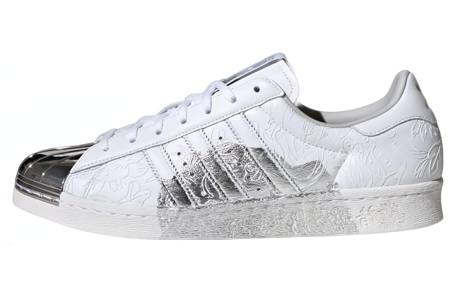 Adidas Originals Superstar 80s X Han Meilin White Black Silver ID4388 36