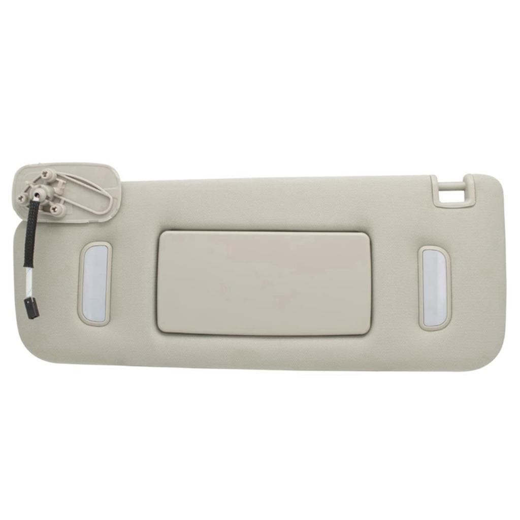 Replacement Part Car Accessory Left/Right Side Sun Visors for 2007-2014 Car Interior Sun Visors Shade 22850310 22850306