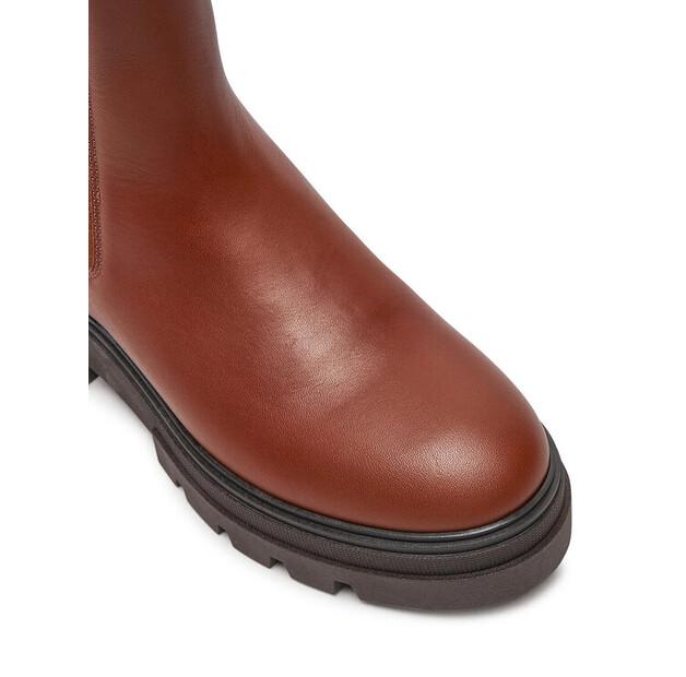 Однотонные ботинки челси Tommy Hilfiger FW0FW06730 коричневые