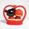 Newlywed Luck Chinese Wedding Ornaments: Resin Dolls for Home Decor & Gifts