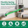 1 Roll Cable Push Puller Fiberglass Duct Rodder Fish Tape Electrical Wall Wire Cable Guide Device Wiring Aid Tool 10/15/20/25M